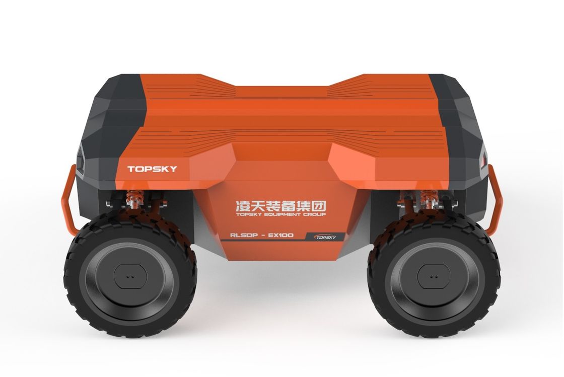 Explosion Proof Wheeled Patrol IP67 Robot Chassis
