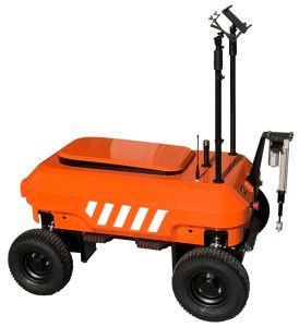 All terrain ground penetrating radar robot