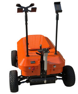All terrain ground penetrating radar robot