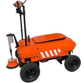All terrain ground penetrating radar robot