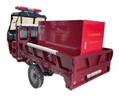 Powerful Portable Three-wheel Fire Extinguishing Station With 6m Spraying Distance