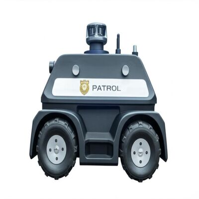 Police Patrol Robot with 360-Degree High-Definition Panoramic Video Autonomous Charging and Infrared Temperature Measurement