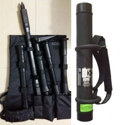 Black Police Military Breaking Demolition Tool