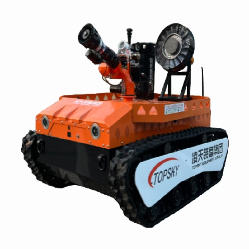 Explosion-proof Fire-fighting Smoke-extraction Reconnaissance Robot