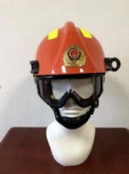 Emergency rescue helmet superior anti-impact, high-temperature resistance, flame retardancy, and electrical insulation properties.