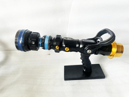 Nozzle de espuma auto-aprimorável de aço inoxidável ou liga de alumínio com aspecto vermelho tratado por anodização
