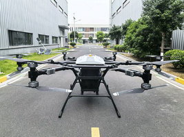 Figura de avião de alta resistência UAV híbrido de óleo-elétrico multi-rotor de alta carga e longa duração