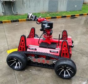 O robô da luta contra o incêndio aplicou o motor da C.C. com tipo da bateria da grande capacidade, projeto de controle distribuído modular
