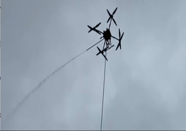 mangueira 16m/S que amarra o tipo fogo - extinguindo o Uav do zangão