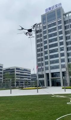 Mangueira de combate ao fogo quebrada do Uav do zangão da função de janela que amarra o tipo